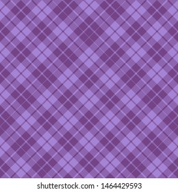 Seamless pattern in evening purple colors for plaid, fabric, textile, clothes, tablecloth and other things. Vector image. 2