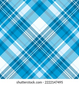 Nahtlose Muster in aufregenden blauen Farben für Plaid, Stoff, Textilien, Kleidung, Tischdecken und andere Dinge. Vektorbild. 2