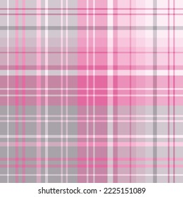 Patrón inmaculado en colores grises y rosados excitantes para machacar, tela, textil, ropa, mantel y otras cosas. Imagen vectorial.

