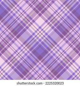 Seamless pattern in exciting violet, purple and gray colors for plaid, fabric, textile, clothes, tablecloth and other things. Vector image. 2