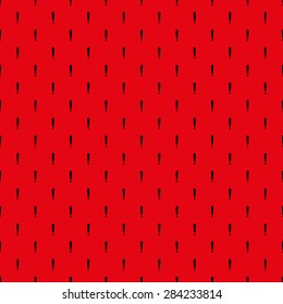 Seamless pattern of exclamation marks colored red black background. Vector illustration. Editable can be used for web page backgrounds, pattern fills