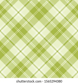 Seamless pattern in exquisite green colors for plaid, fabric, textile, clothes, tablecloth and other things. Vector image. 2
