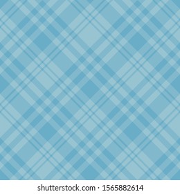 Seamless pattern in exquisite sky blue colors for plaid, fabric, textile, clothes, tablecloth and other things. Vector image. 2