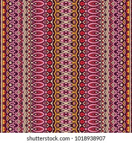 seamless pattern for fabric abstract geometric tribal boho design