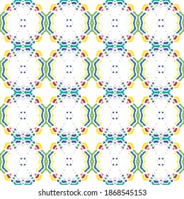 nahtloses PATTERN für FABRIC- und PAPIERGEOMETRISCHES DESIGN