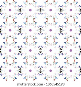seamless PATTERN for FABRIC and PAPER GEOMETRIC DESIGN