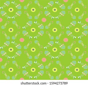 Seamless pattern for fabric, paper "Love is life".