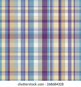 Seamless pattern for fabric, paper and other printing. Cage background for your design. EPS10 vector illustration.