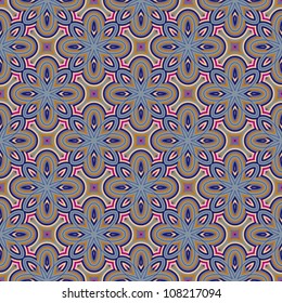 Seamless pattern for a fabric, papers, tiles.