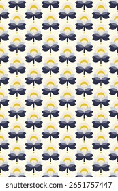 Seamless Pattern For Fabric Textile Sublimation