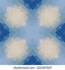 Seamless Pattern for Fabric vector 