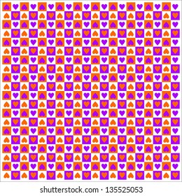 Seamless pattern, fabric, wallpaper, vector.