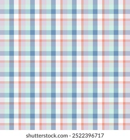 Patrón sin costuras de telas. Un suave diseño de cuadros pastel que aporta un toque acogedor y clásico. Este patrón a cuadros presenta colores suaves y apagados. Ideal para prendas de vestir, de inspiración vintage o minimalista.
