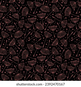 Seamless pattern for fabrics and sheets.