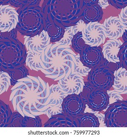Seamless pattern from fantastic stars.