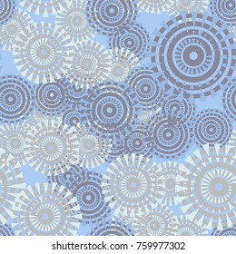 Seamless pattern from fantastic stars.