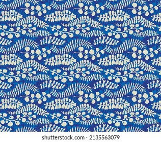 Patrón inmaculado con flores de fantasía, tela repetida étnica y diseño de baldosas, tapicería natural, decoración floral de dibujos curlos. Paisley imprime elementos dibujados a mano. Patrón ucraniano