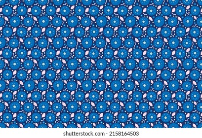 Seamless pattern with fantasy flowers, ethnic rotary repeat fabric and tile design, natural wallpaper, floral decoration curl illustration. Paisley print hand drawn elements.Ukrainian pattern