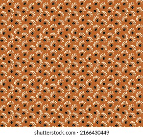 Patrón inmaculado con flores de fantasía, tela repetida étnica y diseño de baldosas, tapicería natural, decoración floral de dibujos curlos. Paisley imprime elementos dibujados a mano. Patrón ucraniano