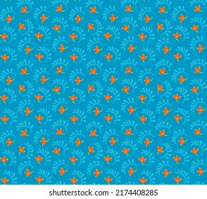 Nahtloses Muster mit Fantasy-Blumen, ethnisch rotierendem, mehrfarbigem Gewebe und Fliesendesign, natürlichen Tapeten, Blumendekoration, kurvenreiche Illustration. Paisley Print handgezeichnet Elemente.Ukrainisches Muster