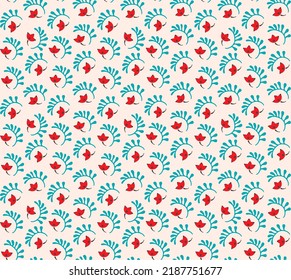 Nahtloses Muster mit Fantasy-Blumen, ethnisch rotierendem, mehrfarbigem Gewebe und Fliesendesign, natürlichen Tapeten, Blumendekoration, kurvenreiche Illustration. Paisley Print handgezeichnet Elemente.Ukrainisches Muster