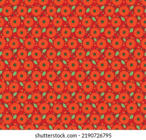 Patrón inmaculado con flores de fantasía, tela repetida étnica y diseño de baldosas, tapicería natural, decoración floral de dibujos curlos. Paisley imprime elementos dibujados a mano. Patrón ucraniano