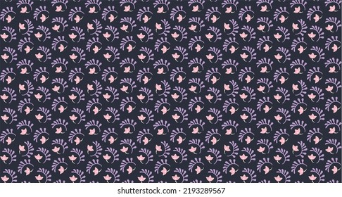 Patrón inmaculado con flores de fantasía, tela repetida étnica y diseño de baldosas, tapicería natural, decoración floral de dibujos curlos. Paisley imprime elementos dibujados a mano. Patrón ucraniano