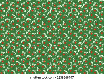 Seamless pattern with fantasy flowers, ethnic rotary repeat fabric and tile design, natural wallpaper, floral decoration curl illustration. Paisley print hand drawn elements.Ukrainian pattern