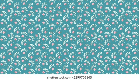 Seamless pattern with fantasy flowers, ethnic rotary repeat fabric and tile design, natural wallpaper, floral decoration curl illustration. Paisley print hand drawn elements.Ukrainian pattern
