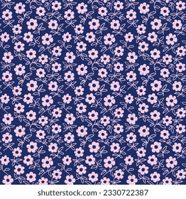 Seamless pattern with fantasy flowers, ethnic rotary repeat fabric and tile design, natural wallpaper, floral decoration curl illustration. Paisley print hand drawn elements.