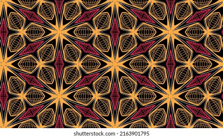 Patrón sin foco con flores de fantasía, tapicería natural, decoración floral, ilustración de curl. Imprima paisley elementos dibujados a mano.