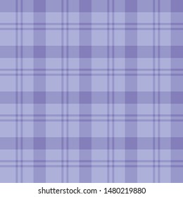Seamless pattern in fantasy light violet colors for plaid, fabric, textile, clothes, tablecloth and other things. Vector image. 