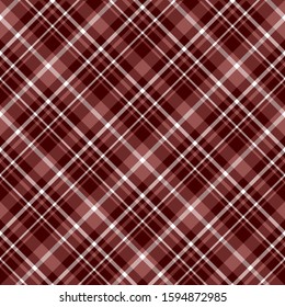 Seamless pattern in fascinating dark berry red colors for plaid, fabric, textile, clothes, tablecloth and other things. Vector image. 2