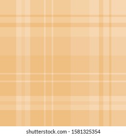 Seamless pattern in fascinating light orange colors for plaid, fabric, textile, clothes, tablecloth and other things. Vector image. 