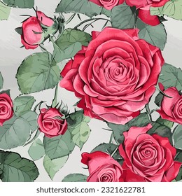 seamless pattern fashion print flowers background floral texture illustration botanical art ornament flora garden image colorful plant modern flora bloom beauty endless repeat eps vector