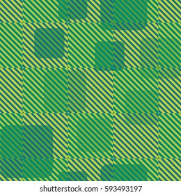 Seamless pattern. Fashionable wallpaper. Rounded squares. Striped squares. Abstract illustration. Children's textiles. Camouflage for children. Flat. Cartoon.