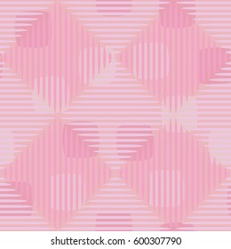Seamless pattern. Fashionable wallpaper. Rounded squares. Striped squares. Abstract illustration. Children's textiles. Camouflage for children. Flat. Cartoon.
