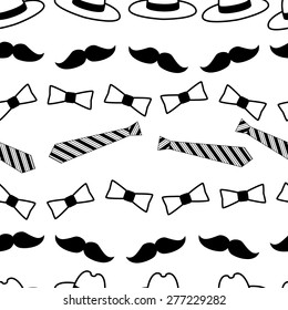 Seamless pattern for  fathers day