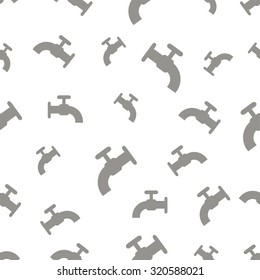 seamless pattern with faucet