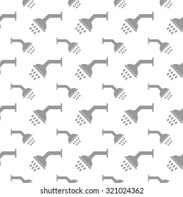seamless pattern with faucet
