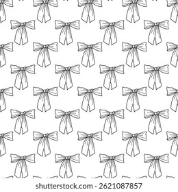 Padrão sem costura com elegantes arcos desenhados à mão em um fundo branco. Design monocromático com padrão artístico de arcos desenhados à mão. Ideal para fundos, cartões de saudação ou designs têxteis.
