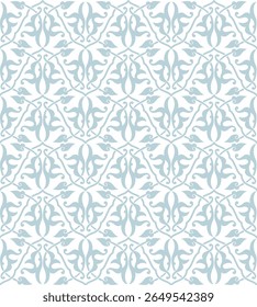 A seamless pattern featuring luxurious designs. This ornament showcases traditional, ethnic, Arabic, and Turkish motifs. ideal for textiles, banners, wallpapers, and wrapping.