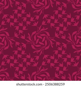 A seamless pattern featuring swirling branches in a geometric arrangement, creating a dynamic and elegant design. Perfect for adding a touch of movement and sophistication to any project.