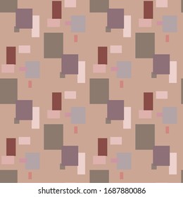 Seamless pattern with figure. Abstraction
