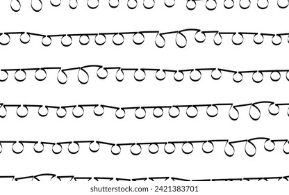 seamless pattern. figures. abstract shapes. the doodle pattern. pattern. style. colored. on a colored and white background. light bulbs. for textiles and printing. vector. package. the wrapper.