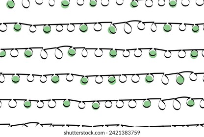 seamless pattern. figures. abstract shapes. the doodle pattern. pattern. style. colored. on a colored and white background. light bulbs. for textiles and printing. vector. package. the wrapper.