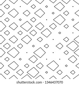 Seamless pattern. Figures background. Kites ornament. Ethnic wallpaper. Polygons motif. Quadrangles backdrop. Geometric image. Digital paper, textile print, web design, abstract. Vector.
