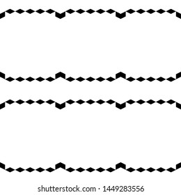 Seamless pattern. Figures background. Rhombuses, chevrons ornament. Digital paper, web designing, textile print. Simple shapes wallpaper. Geometrical backdrop. Vector.