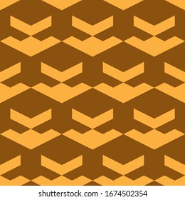 Seamless pattern. Figures, chevrons ornament. Shapes, curves wallpaper. Ethnic motif. Simple background. Geometric backdrop. Digital paper, textile print, web design, abstract. Vector artwork.