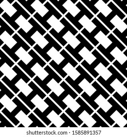 Seamless pattern. Figures ornament. Ethnic wallpaper. Mosaics background. Geometric motif. Folk image. Simple shapes backdrop. Digital paper, web design, textile print, abstract illustration. Vector.